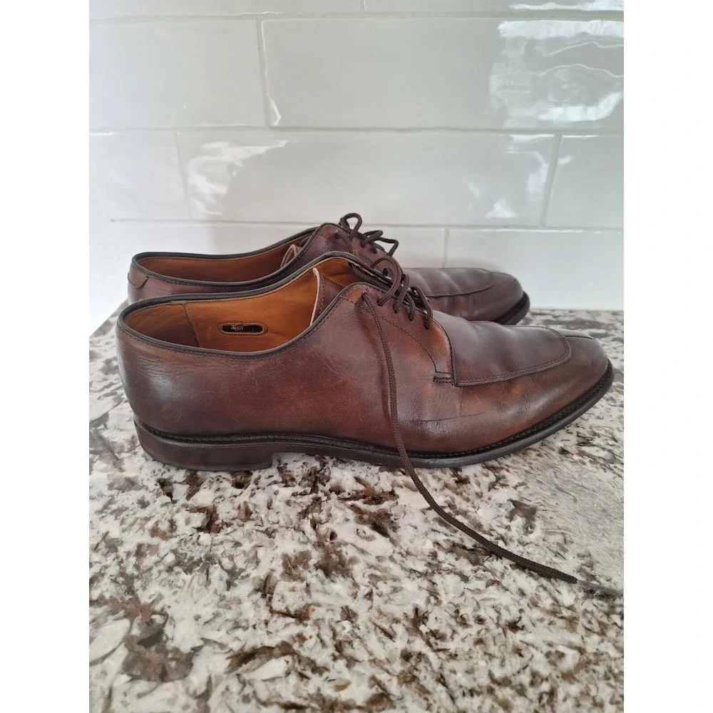 Allen Edmonds Birmingham Brown Oxford Dress Shoes Men's‎ Size 10D